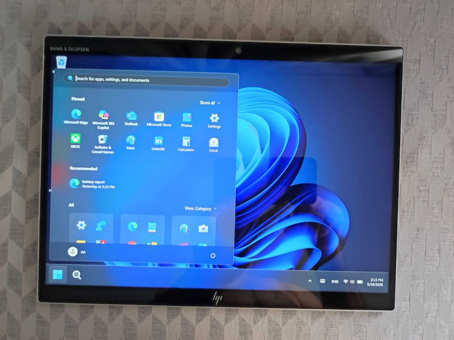 Tableta cu Windows HP Elite X2 G4 i5 8365U 16Gb Display 13 3K Baterie f Buna