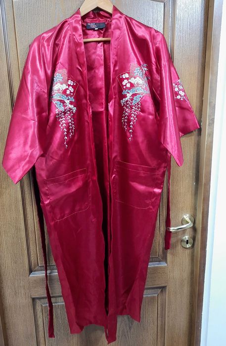 Halat damă din satin, model China