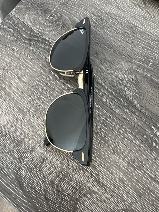 Ochelari de soare unisex Clubmaster Ray-Ban RB3016 W0365 49mm