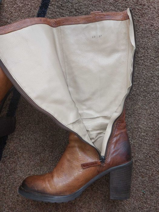 Cizme dama din piele marime 37