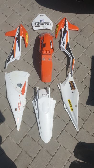 Plastice carene ktm 125-300 2017 18 19 20 21 22 23