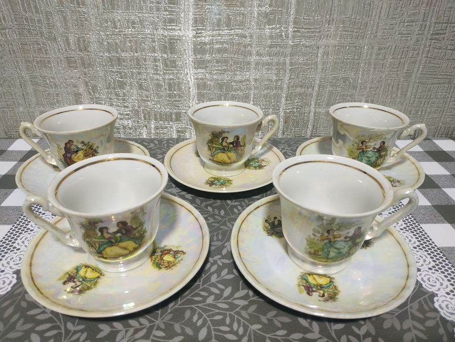 Кофейный сервиз "Свидание" Югославия