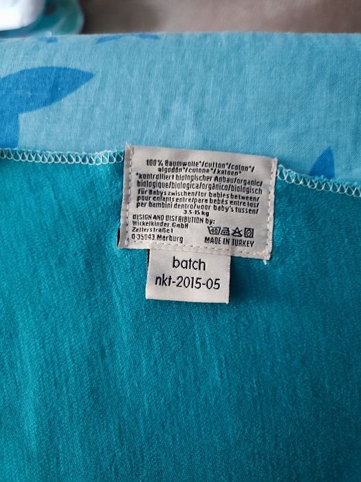 Manduca Sling — wrap elastic din bumbac organic