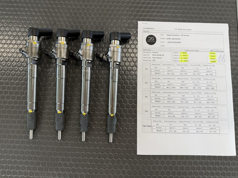 Siemens / VDO Дюзи / FORD, Citroen Land Rover. Peugeot / BK2Q-9K546-AG