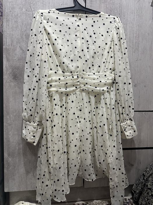 Платье в горошек