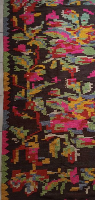 Cerga veche din zona Olteniei peste 100 ani lana lucrata manual, 2BUC