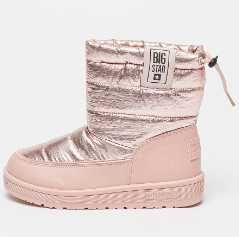 Big Star, Боти с вата от еко пух и лесно обуване, Пастелнорозов
