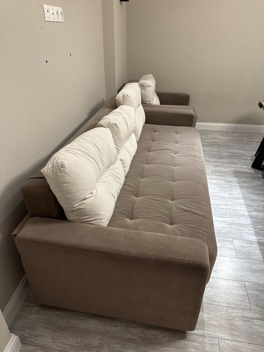 Диван+кресло , в отличном состояние