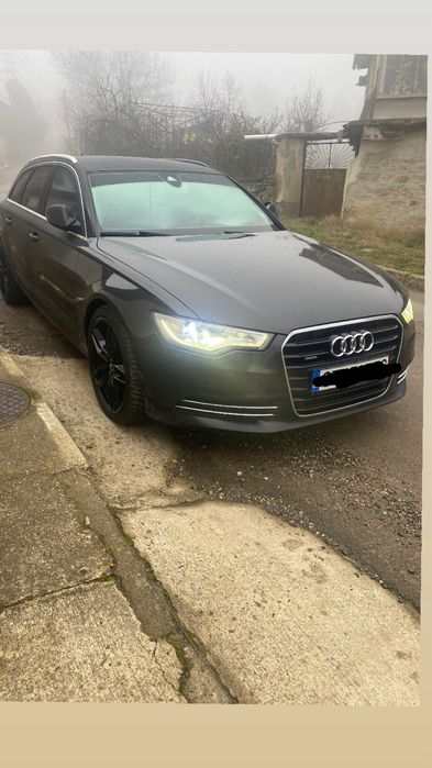 Ауди А6ц7 предна броня+решетки