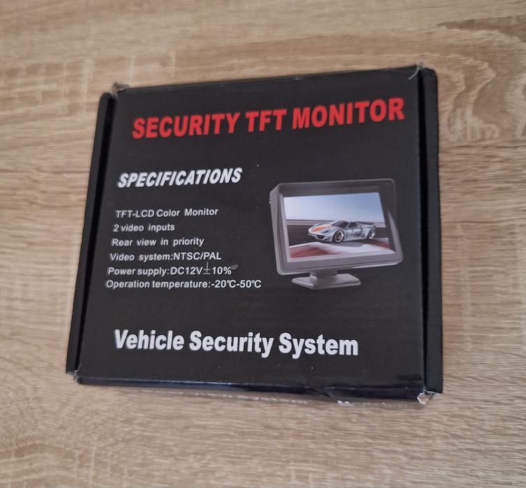 Monitor auto de securitate TFT-LCD, 4.3 inch