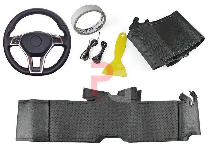Шиещ калъф за волан за MERCEDES(Мерцедес) CLA, W204, W176