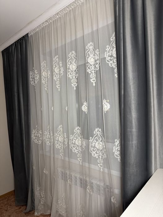 Продам комплект шторы тюль!