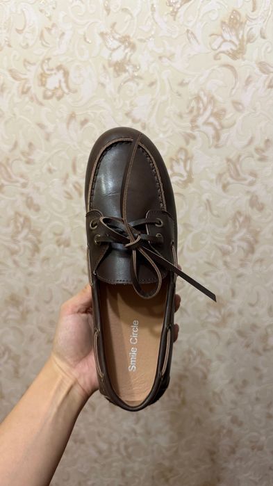 Макасины из натуральной кожи женские