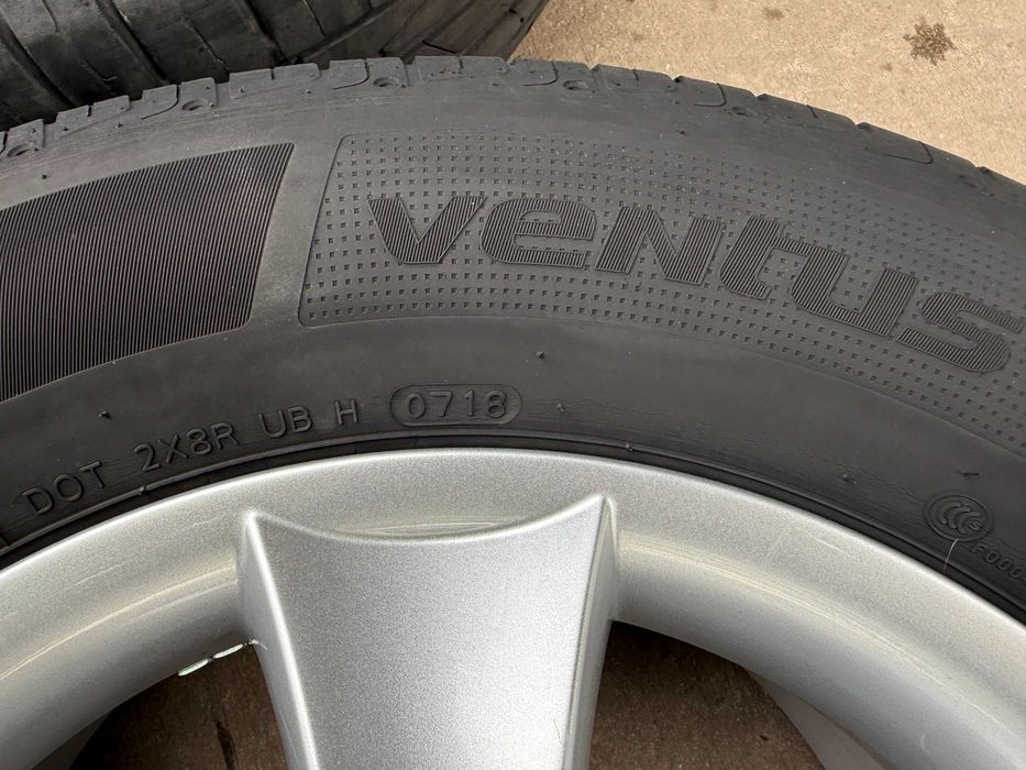4 бр. алуминиеви джанти 17'' 5x130 , централен отвор 71.6, ET50 , 7,5J