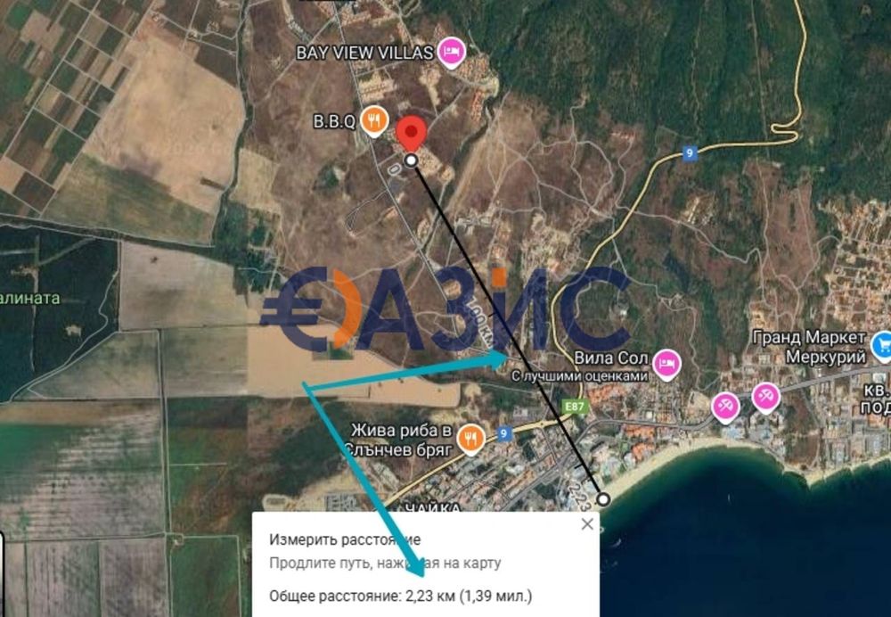 Продава се Едностаен апартамент в с. Кошарица, Област Бургас - 84 кв.м за 371 €/кв.м - Снимка #10