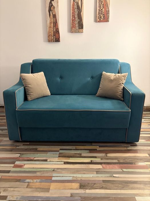 Canapea Ginger Blues Naturlich