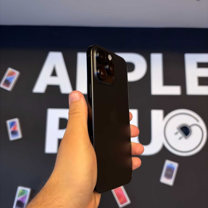 iPhone 16 Pro Max 256Gb Black Titanium 92% Baterie + 24 Luni Garanție/ Apple Plug