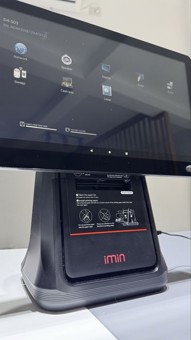 Terminal POS iMin Resigilat cu imprimantă termică integrată