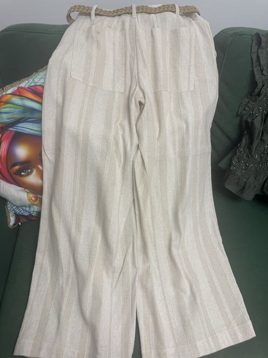 Zara pantaloni din in