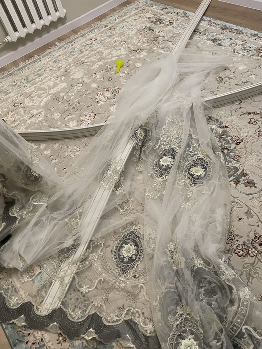 Тюль 6 метров новая