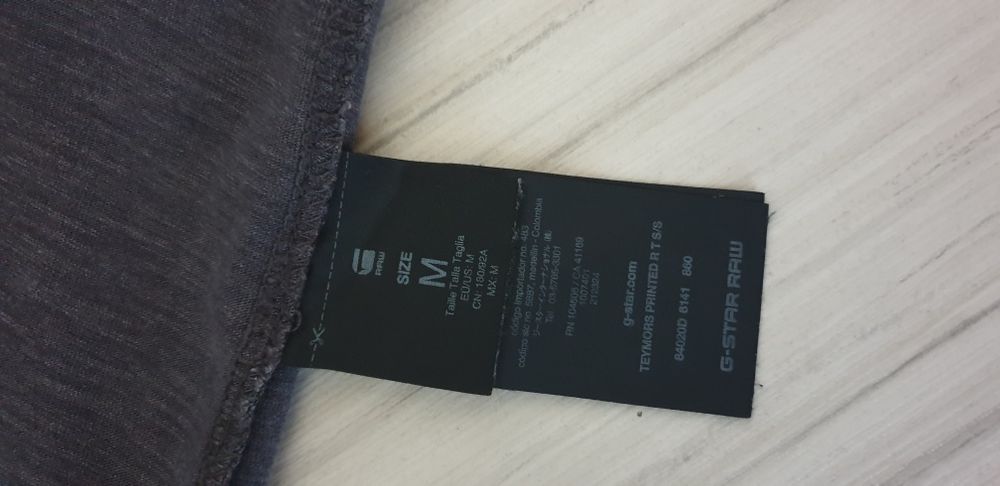 G - Star Teymors Printed  Mens Size M ОРИГИНАЛ! Мъжка Тениска!