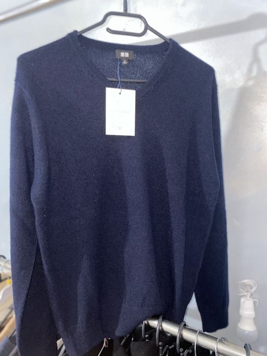Pulover 100% Cashmere natural – calitate premium –albastru închis