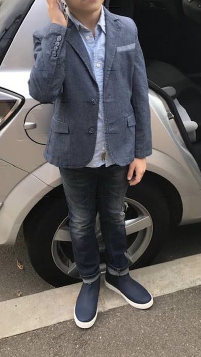 Sacou Waikiki  și ghete 7-8 ani