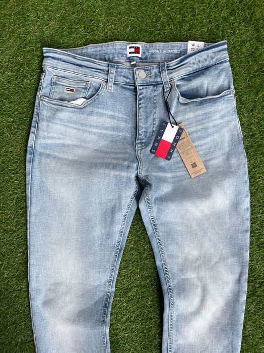 Мъжки дънки : TOMMY JEANS Austin Slim Tapered Jeans Blue  32x32