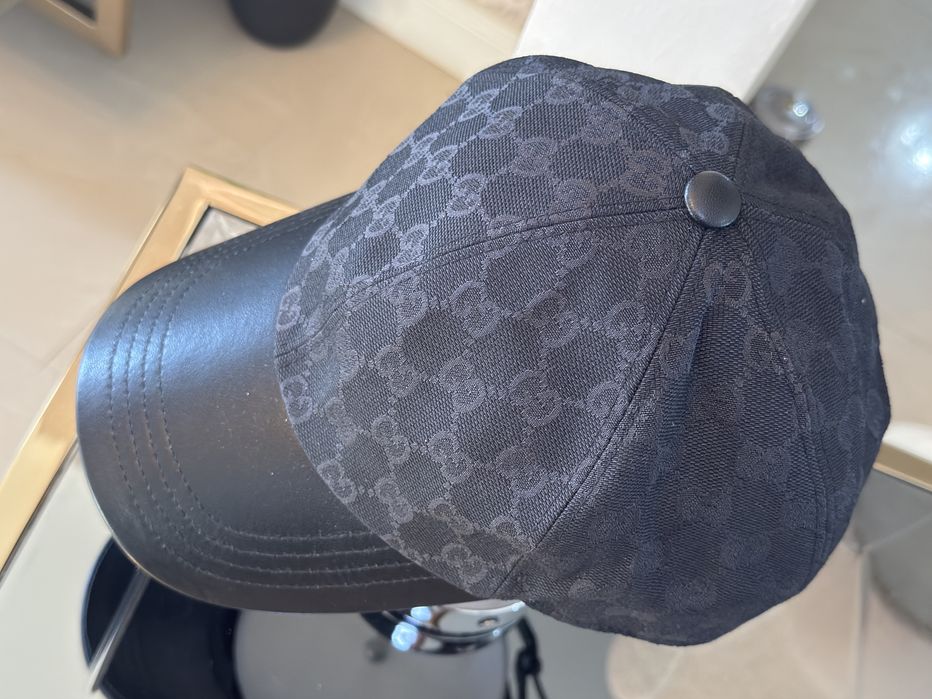 Șapcă Gucci din piele – nouă cu etichetă Model Unisex
