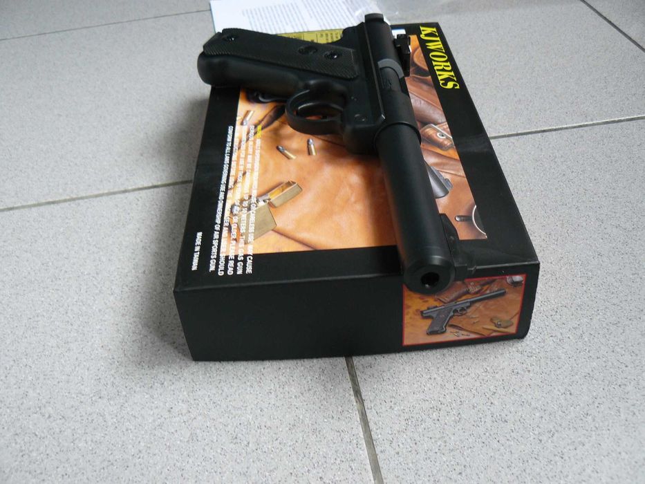 Pistol Airsoft Ruger MK1 Green Gas Produs KJW Nou In Cutie NBB