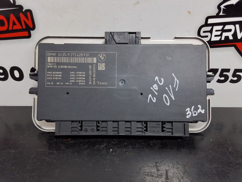 modul lumini frm bmw seria 5 (2010-2017) [f10] 2.0 motorina 2012