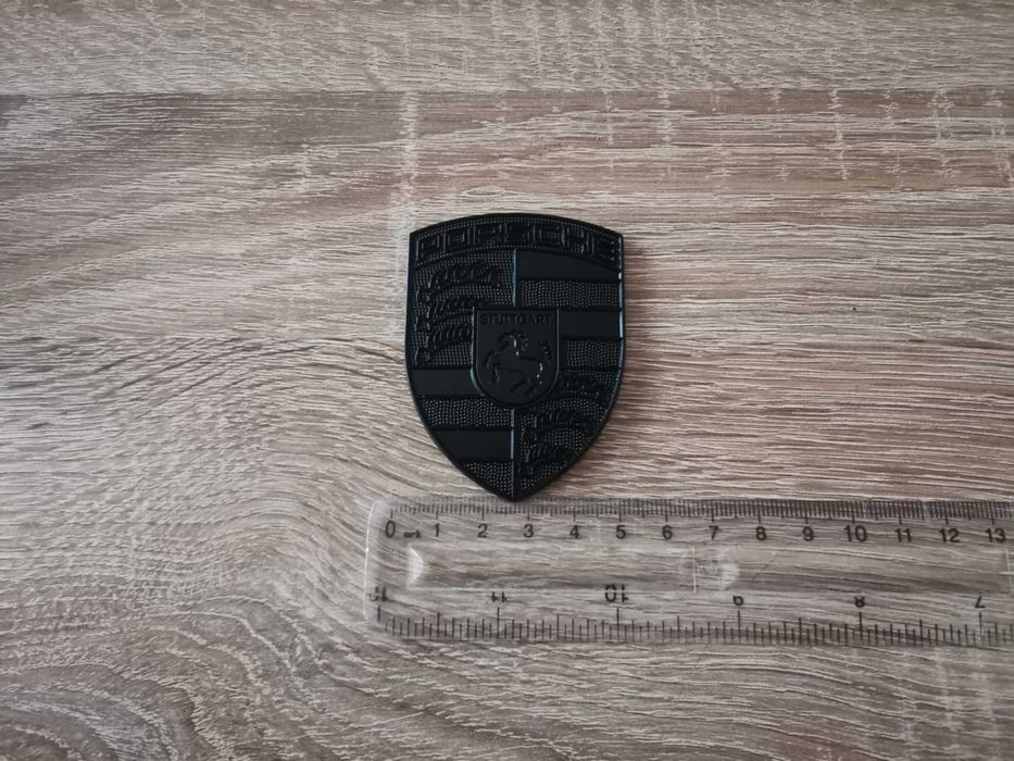 Черна Емблема лого Porsche