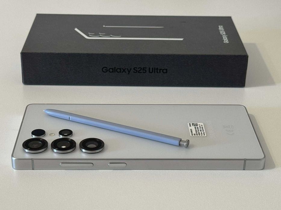 Бартер! Като НОВ! Samsung Galaxy S25 Ultra Titanium Whitesilver (Бял)