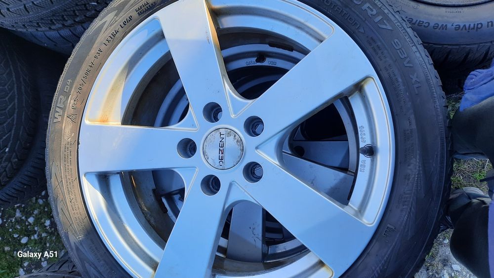 Ляти джанти с гуми 5×112,17цола