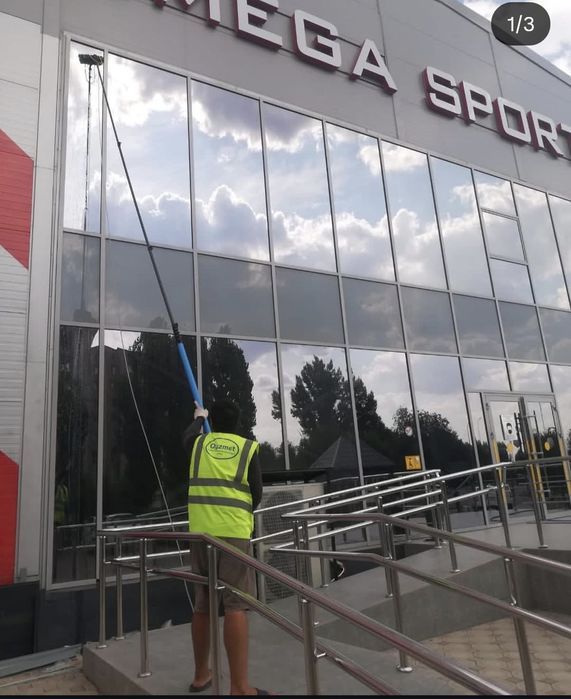 Мойка окон и фасадов