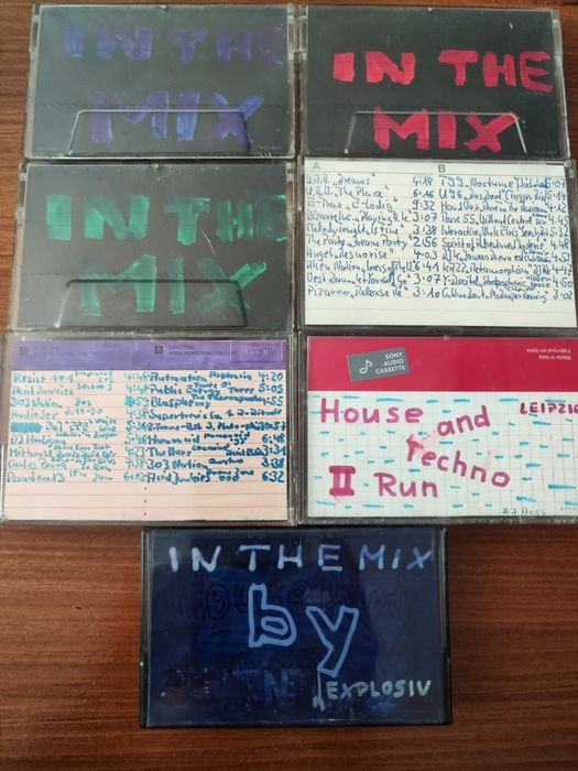 Casete audio de calitate cu muzica Tehno-Trance, etc