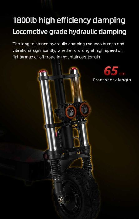 Електрически скутер/тротинетка със седалка BOYUEDA S3 6000W 38AH