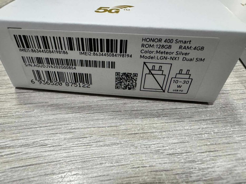 Honor 400 Smart 5G 128GB 4GB RAM Dual с Гаранция