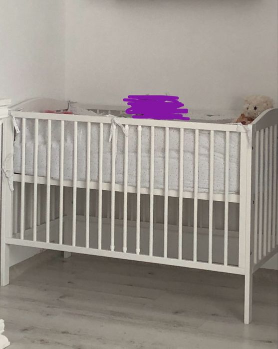 Patut bebelus/ Saltea/ Aparatoare laterale