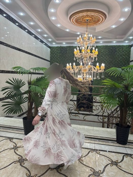 Шифоновое платье