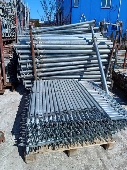 Montanți 0.5 m 1 m 1.5m distanțiere lamele pana cofraje Doka popici