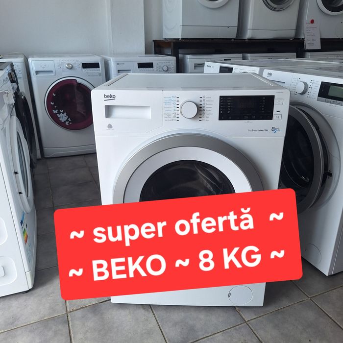 Beko 8 kg. Super pret 7oo lei.