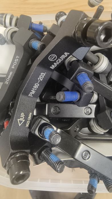 203,180,160,140мм IS PM,FM адаптори за дискови спирачки за байк