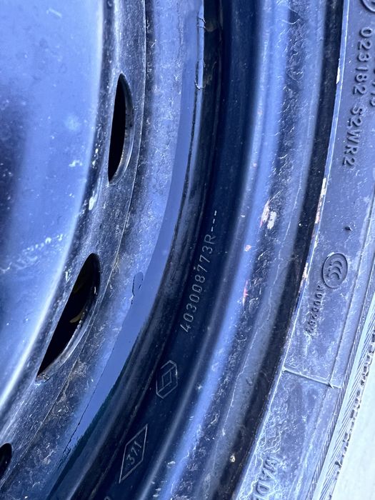 Резервна джанта за Renault clio / рено клио / dacia sandero 4x100 15