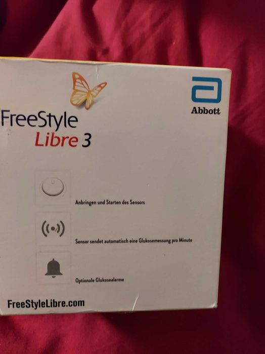 Aparat monitorizare diabet Freestyle Libre 3. Ca nou.