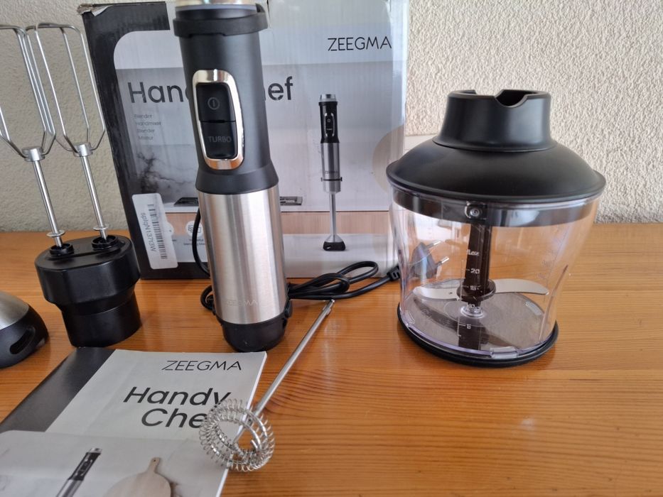 Zeegma Handy Chef 4в1 многофункционале вертикален ръчен пасатор/1000W