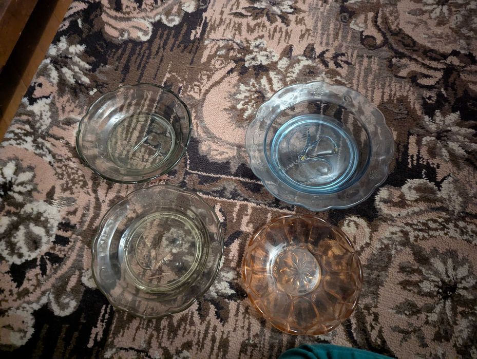 Lot, set tacamuri, farfurii , pahare vintage 1950- 1970