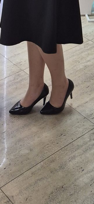 Pantofi cu toc stiletto nr 36