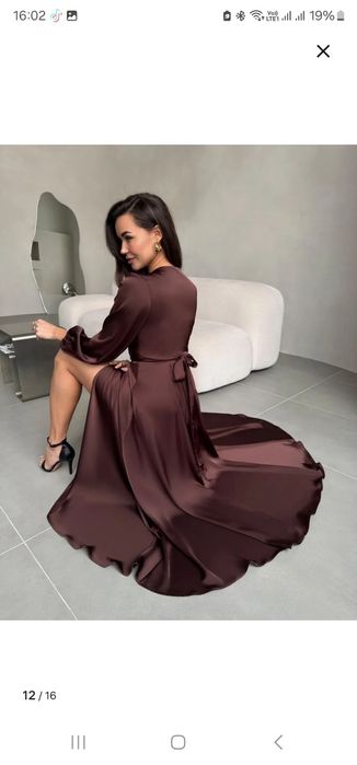 Продам шоколадное платье