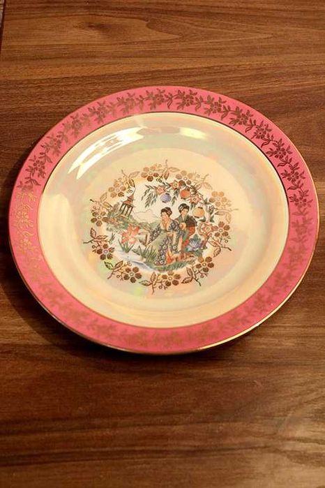 Чайный сервиз на 12 персон ГДР Kahla (Китаянка, Гейша)